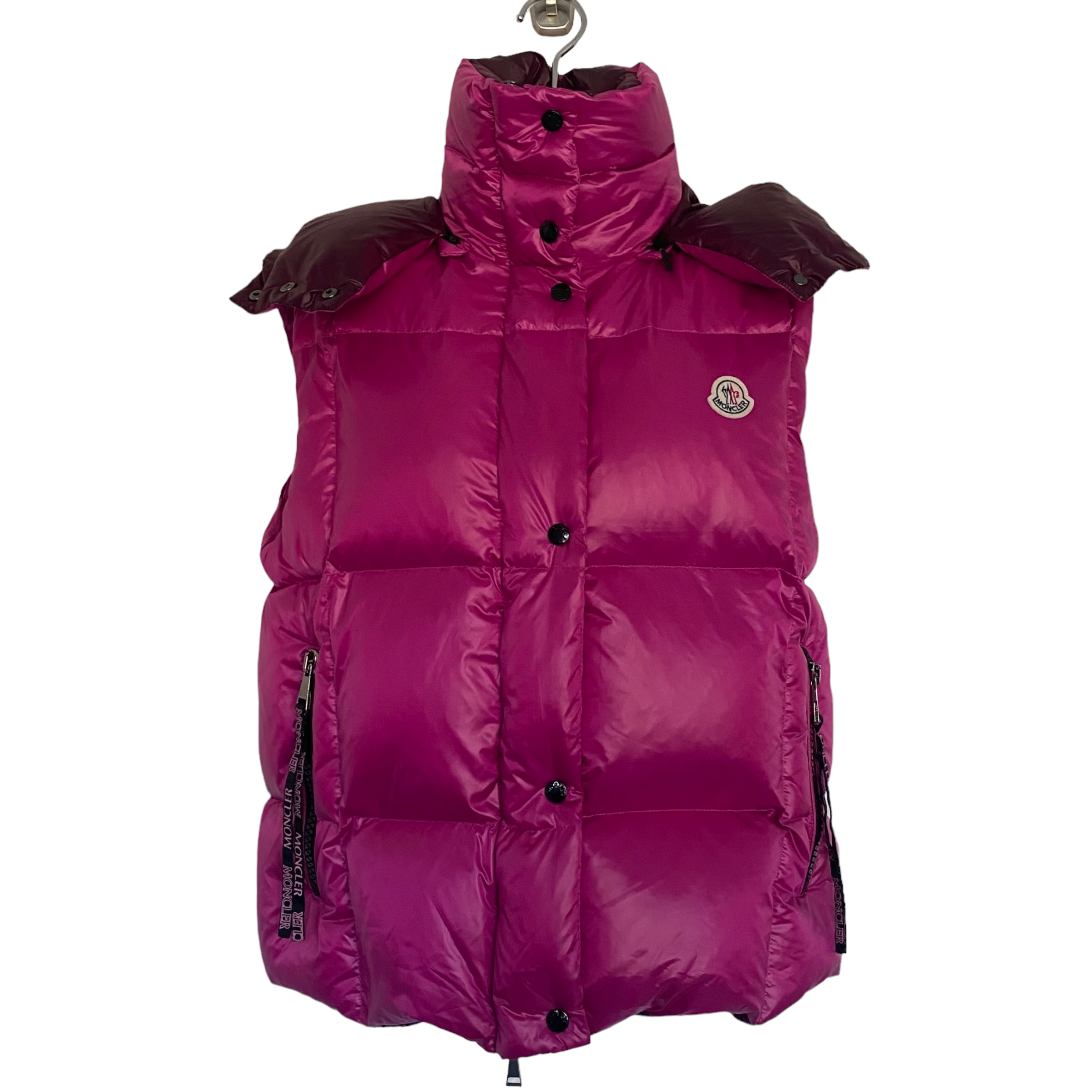 Pink on sale moncler vest