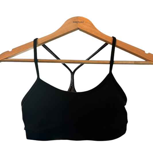 Lululemon Flow Y Bra Like New Black Luon Size 6