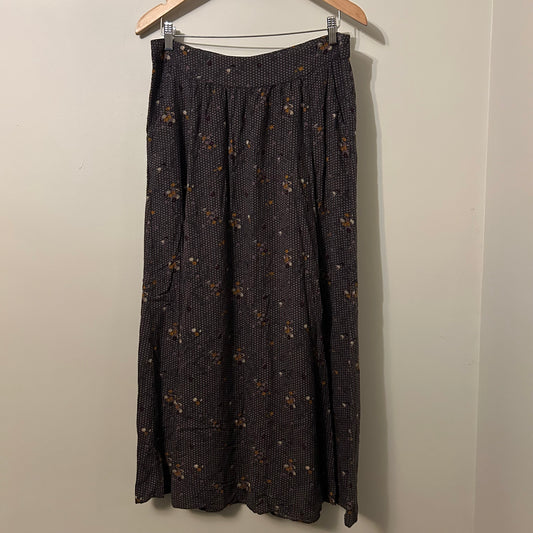 FAT FACE Long Soft Maxi Skirt Size 10