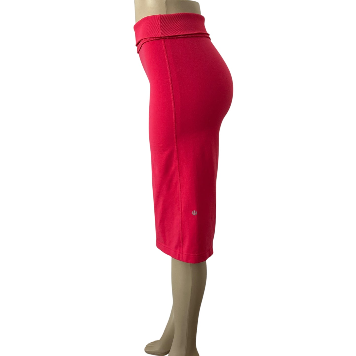 Lulu Size 4 Hot Pink Cropped Wide Leg Super High Rise Culottes