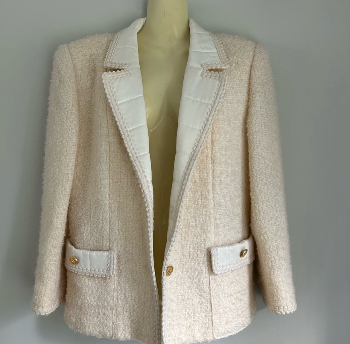 Stunning Vintage Paula Klein Paris Blazer Lady Jacket