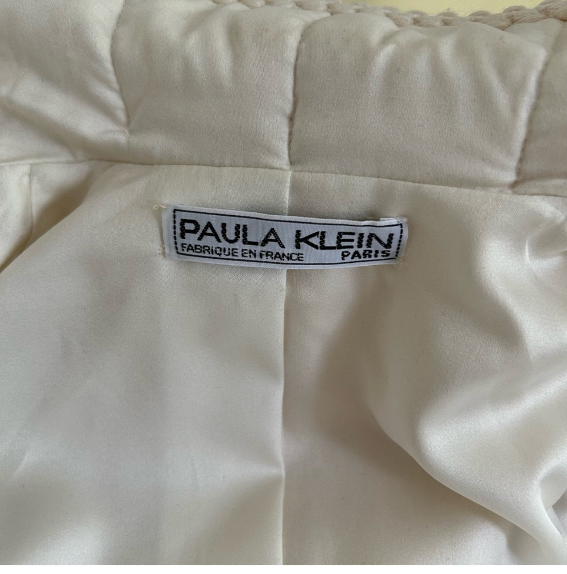 Stunning Vintage Paula Klein Paris Blazer Lady Jacket