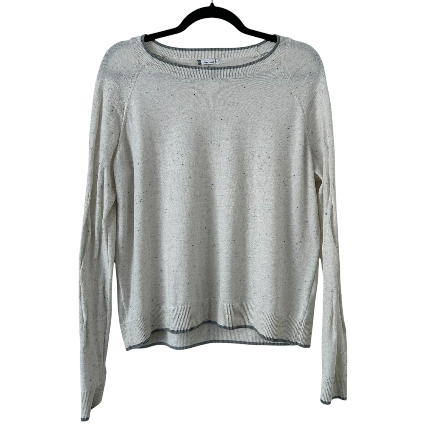 Smartwool Soft Lightweight Wool Blend Crewneck Raglan Long Sleeve Pullover