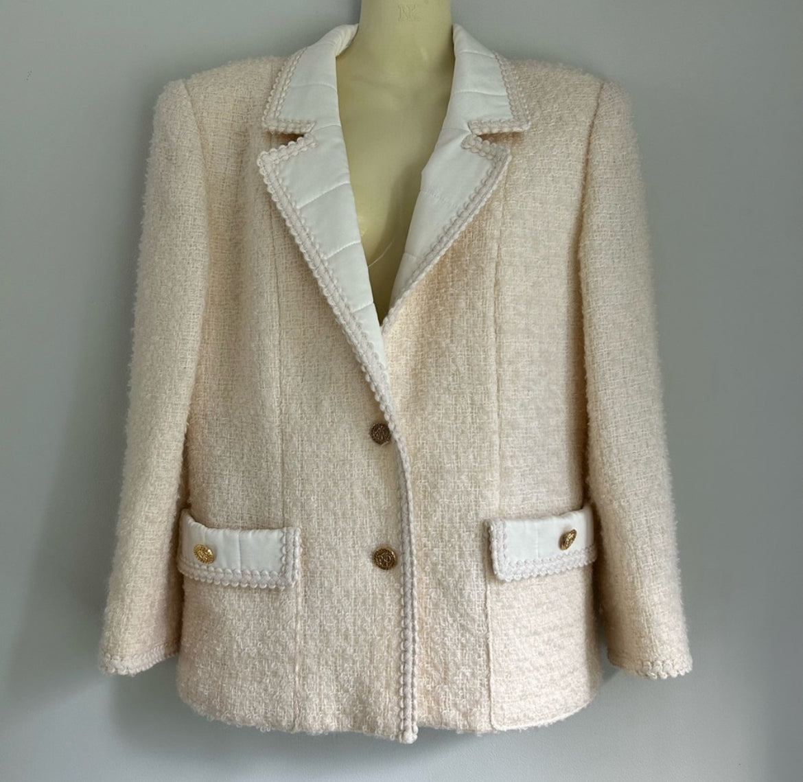 Stunning Vintage Paula Klein Paris Blazer Lady Jacket