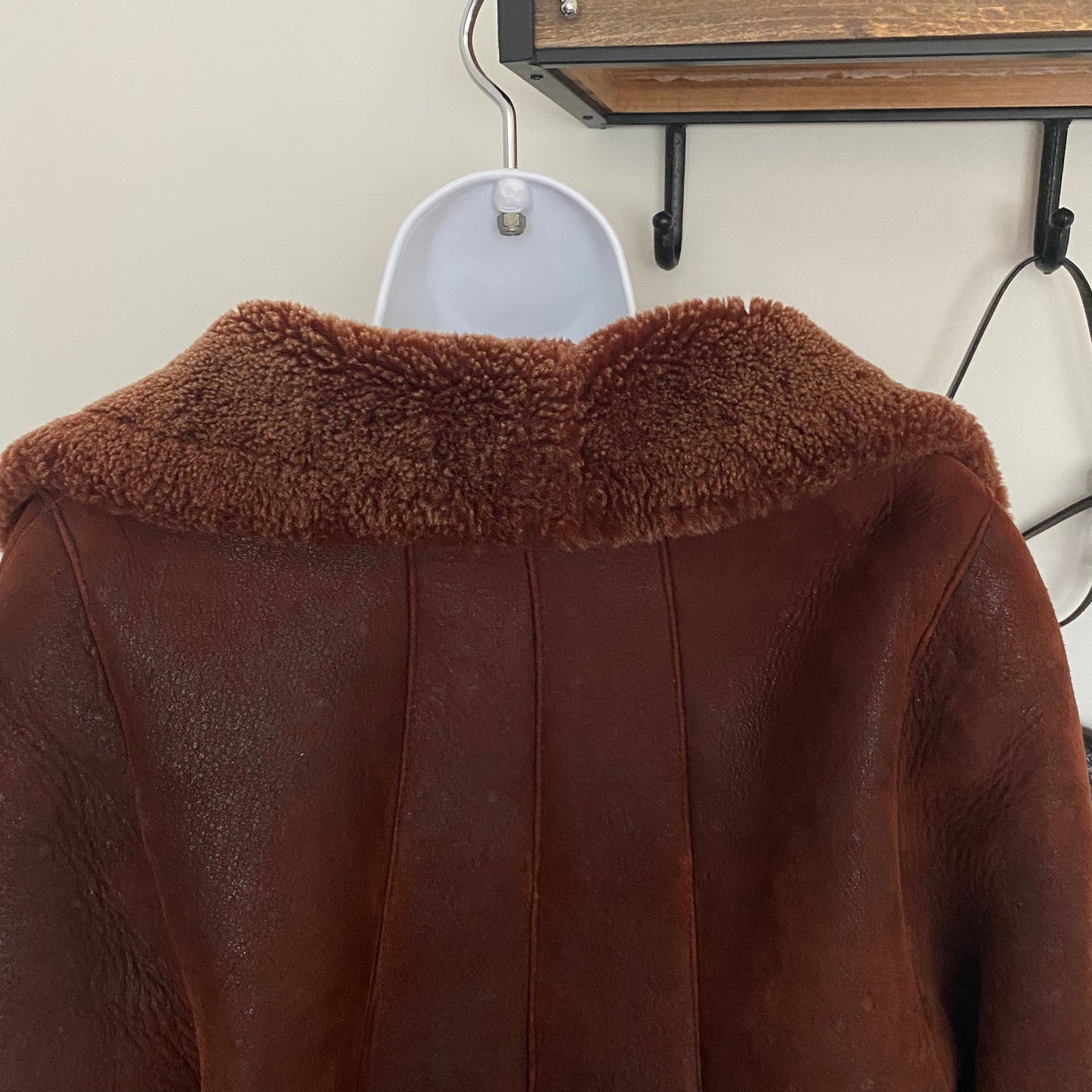Lambskin Shearling Coat Size L